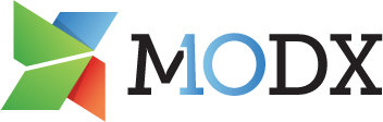 MODX 10th Anniversary Logo