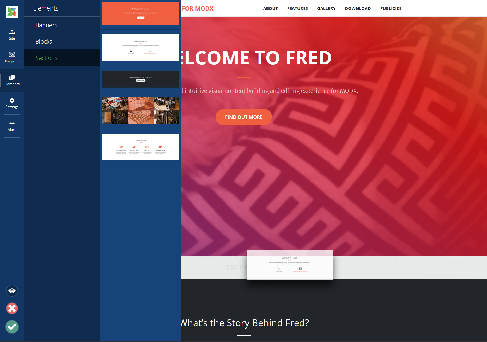 Fred in Action